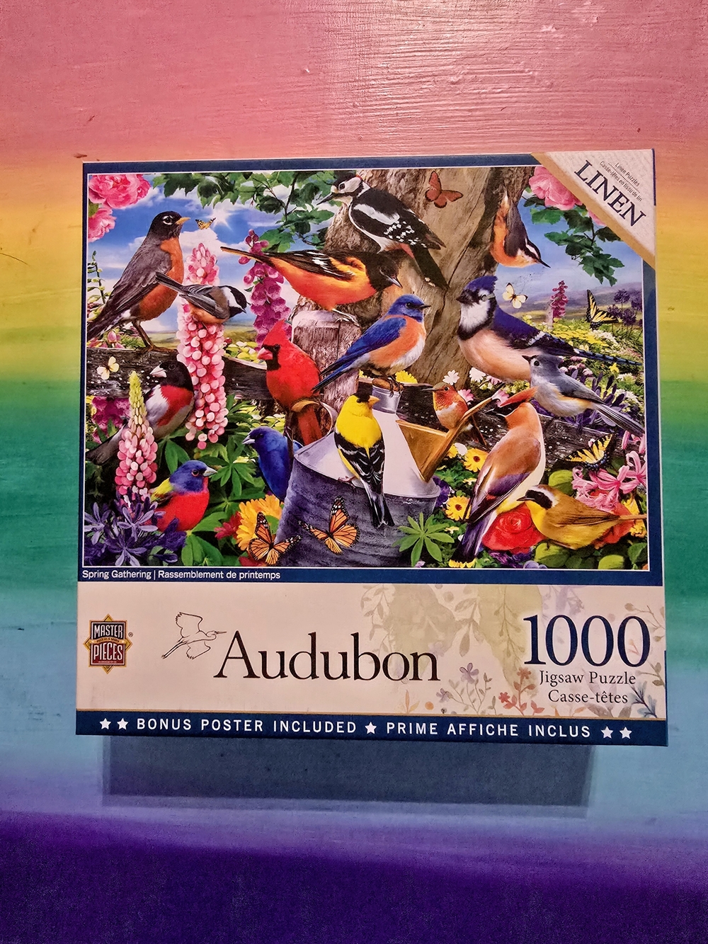 🌟3 for $18!🌟"Spring Gathering" 1000-Piece Jigsaw Puzzle By Master Pieces
